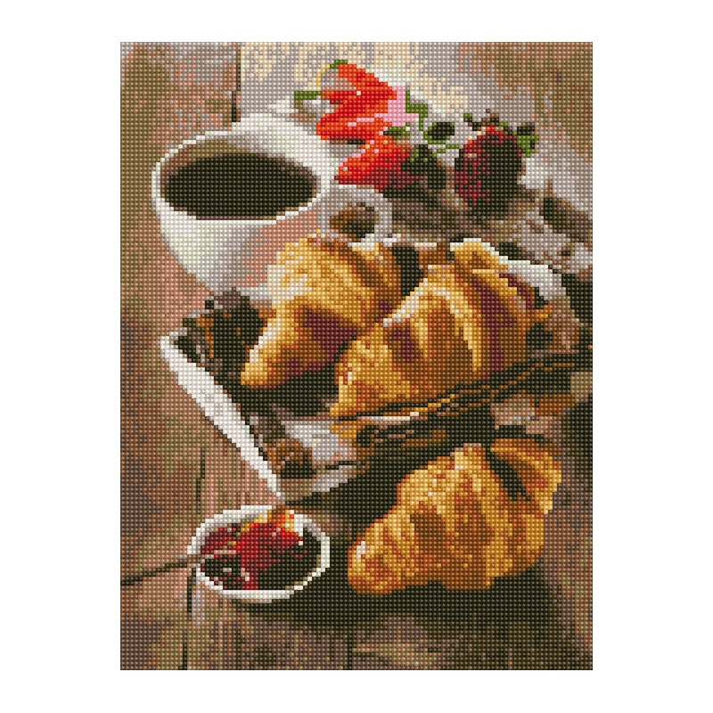 Алмазная мозаика "Душистый завтрак" EJ1353, 40х30 см Алмазная мозаика "Душистый завтрак" EJ1353, 40х30 см