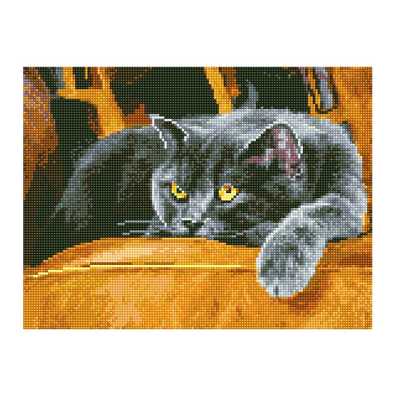 Алмазная мозаика "Домашний любимец" EJ1238, 40х30 см Алмазная мозаика "Домашний любимец" EJ1238, 40х30 см