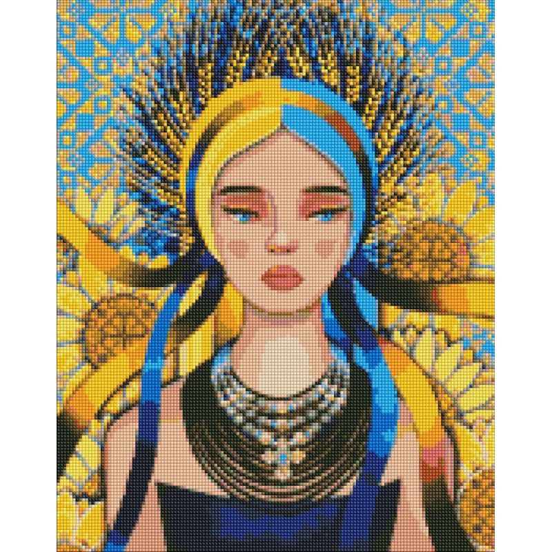 Алмазна мозаїка "Сонячна" ©mosyakart Ідейка AMO7424 40х50 см