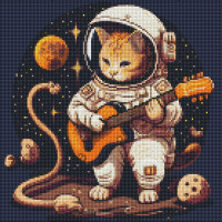 Алмазная мозаика "Космические мелодии" ©pravda.dmtr Идейка AMO7512 40х40 см Алмазная мозаика "Космические мелодии" ©pravda.dmtr Идейка AMO7512 40х40 см