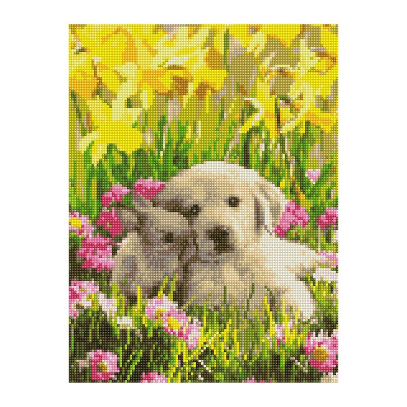 Алмазная мозаика "Друзья" EJ1397, 40х30 см Алмазная мозаика "Друзья" EJ1397, 40х30 см