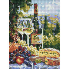 Алмазна мозаїка "Смак шардоне" ©art_selena_ua AMO20188, 30х40 см