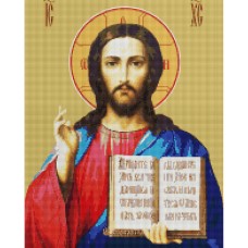 Алмазна мозаїка "Ісус Христос" Brushme DBS1089 40х50 см