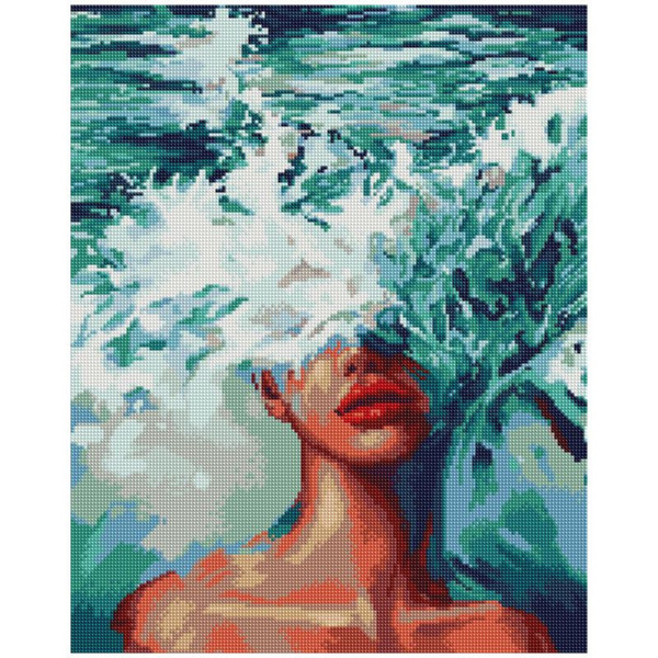 Алмазна мозаїка "Океанія" DBS1059  Brushme 40х50 см