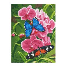 Алмазна мозаїка "Танець метеликів" EJ1374, 40х30 см