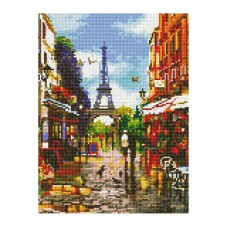 Алмазна мозаїка "Париж восени" EJ1391, 40х30 см