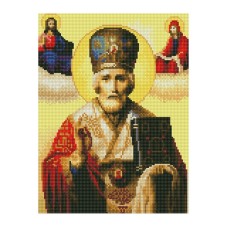 Алмазная мозаика "Святой Николай" EJ1409, 40х30 см