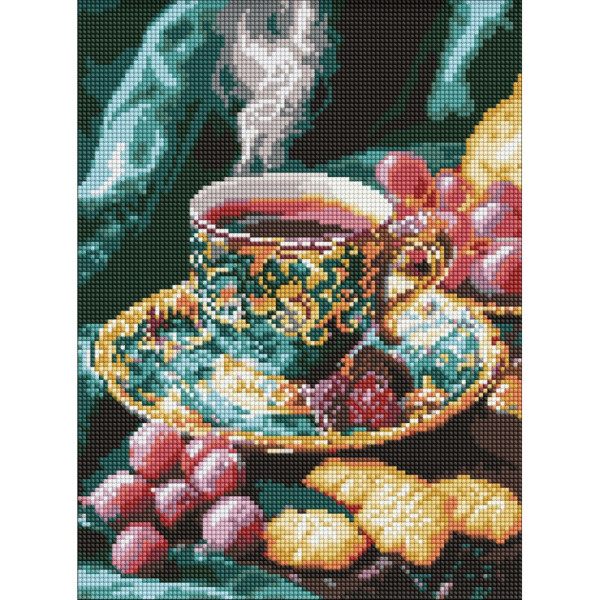 Алмазна мозаїка "Кава по-турецьки" ©art_selena_ua AMO8130, 30х40 см