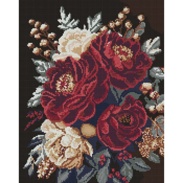 Алмазная мозаика "Цветочный покой" ©art_selena_ua AMO20045, 40х50 см