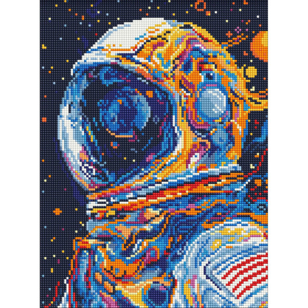 Алмазна мозаїка "Погляд у вічність" AMO8073, 30х40 см