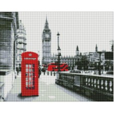 Алмазна мозаїка "Дзвінок із Лондона" Ідейка AMO7225 40х50 см