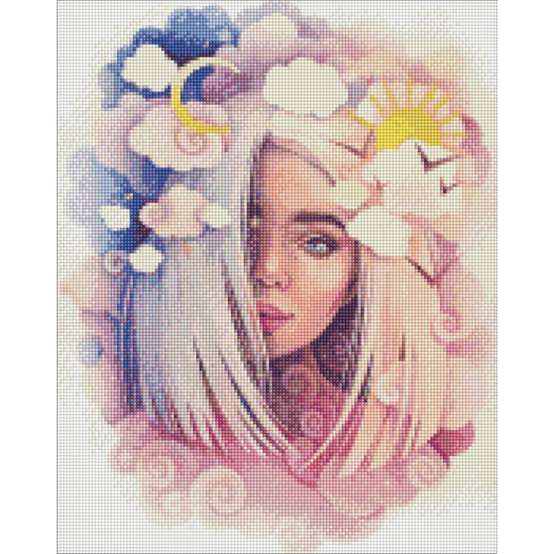 Алмазна мозаїка "День і ніч" ©lesya_nedzelska_art Ідейка AMO7444 40х50 см