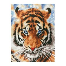 Алмазная мозаика "Тигр" EJ1413, 40х30 см