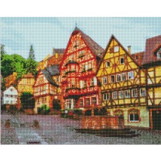 Алмазна мозаїка "Яскрава Німеччина" Ідейка AMO7174 40х50 см