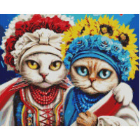 Алмазная мозаика "Лапка поддержки" ©Марианна Пащук DBS1056, 40x50 см