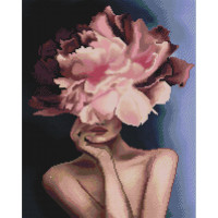 Алмазна мозаїка "Витончена квіточка" Brushme GF4803 40х50 см