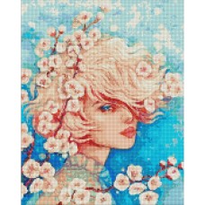 Алмазна мозаїка "Аромат весни" ©lesya_nedzelska_art AMO7543 Ідейка 40х50 см