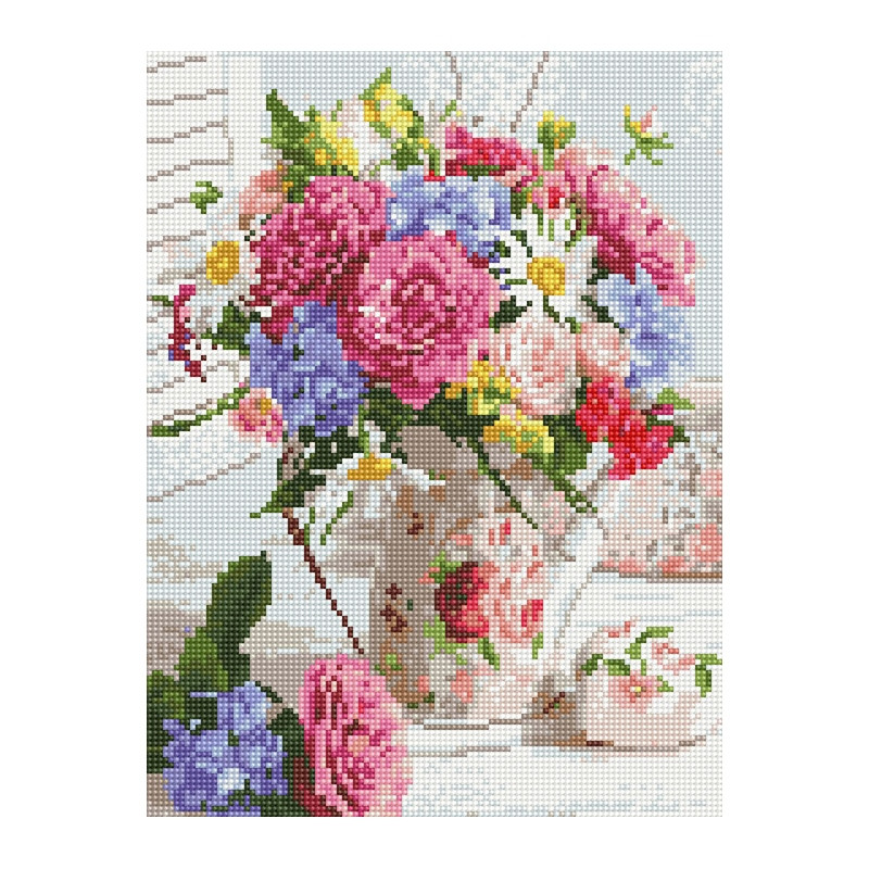 Алмазная мозаика "Букет для любимой" EJ1394, 40х30 см Алмазная мозаика "Букет для любимой" EJ1394, 40х30 см