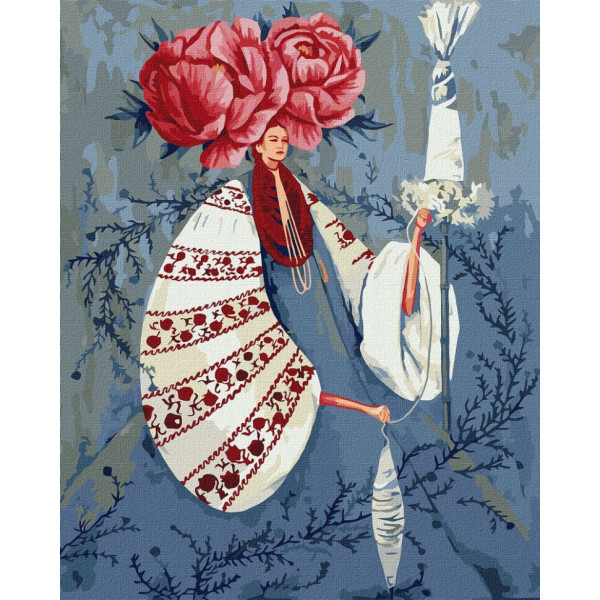 Набор картин по номерам 2 в 1 "Воспоминания лета" 40х50 KHO5055 и "Подарок полей" 40х40 KHO3234