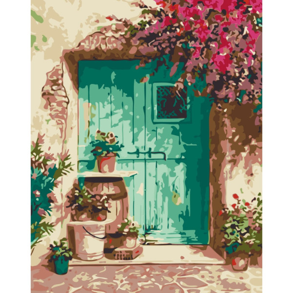 Картина за номерами без підрамника "Мотиви півдня" Art Craft  11006-ACNF 40х50 см