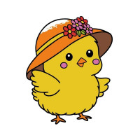 Детская раскраска пальчиковыми красками "Модная цыпа" 15631-AC 25х25 см