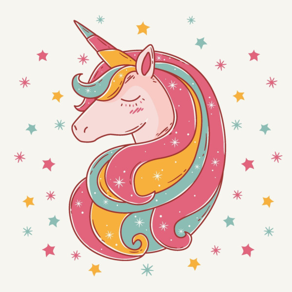 Роспись на холсте "Мечтающая единорожка" Art Craft 15001-AC 30х30 см