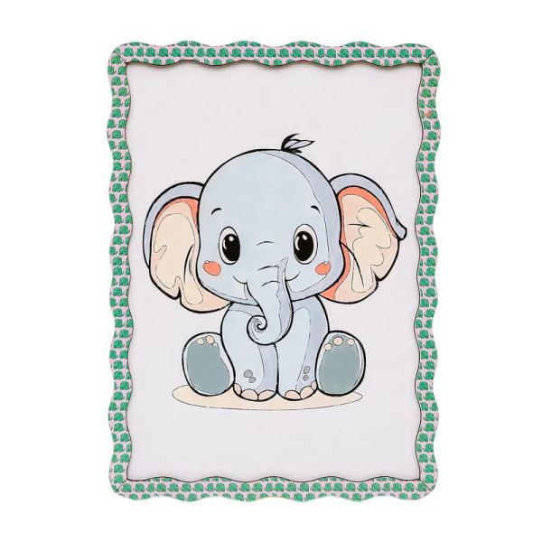 Детский набор для росписи по дереву "Слоник" Puz-22949 формат А4