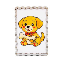 Детский набор для росписи по дереву "Песик" Puz-22979 формат А5