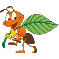 Роспись по холсту "Муравей" Art Craft 15044-AC 25х30 см