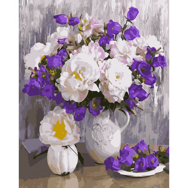 Картина по номерам. Art Craft "Цветочное разнообразие" 40*50 см 12109-AC