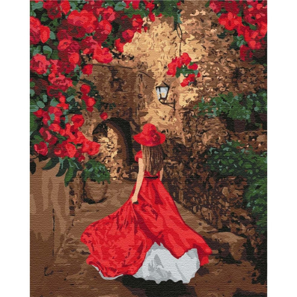 Картина по номерам. "Навстречу сказке" 40*50см KHO4736