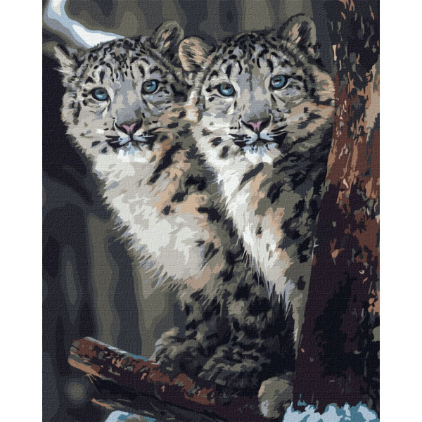 Картина по номерам "Скрытое наблюдение" Идейка KHO4311 40х50 см