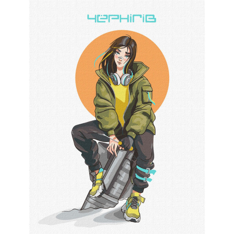 Картина по номерам "Чернигов ©natashale777" Идейка KHO4885 30х40см