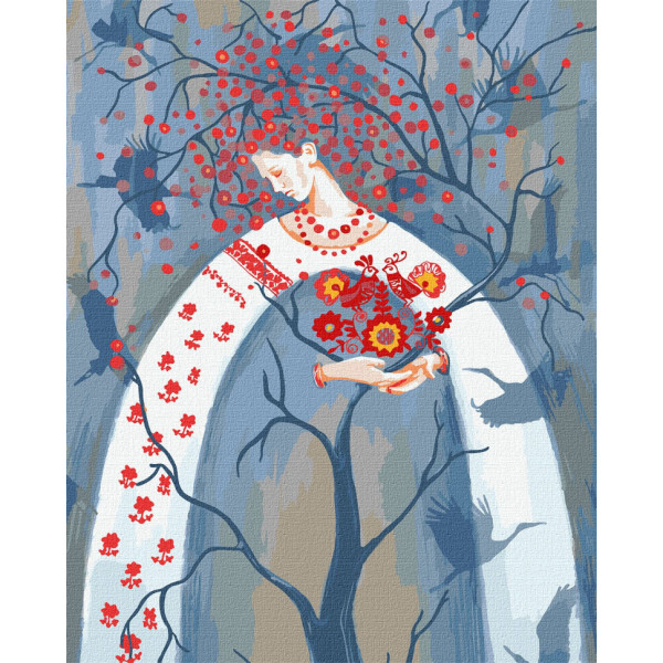 Картина по номерам "Дерево жизни ©Гайдамака Оля" Идейка KHO5053 40х50см