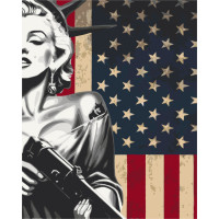 Картина по номерам "Американская Монро" Art Craft 10318-AC 40х50 см