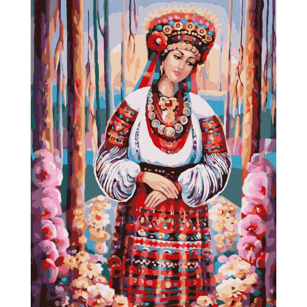 Картина по номерам "Золотые перезвоны" Идейка KHO4920 40х50см