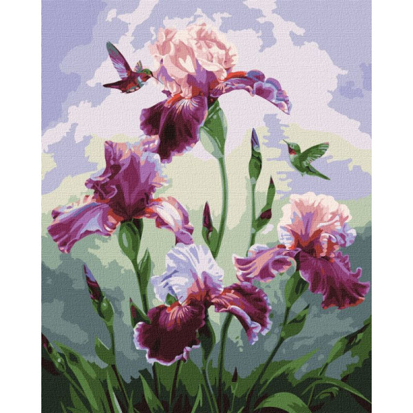 Картина по номерам "Песня лета" ©annasteshka Идейка KHO3220 40х50 см