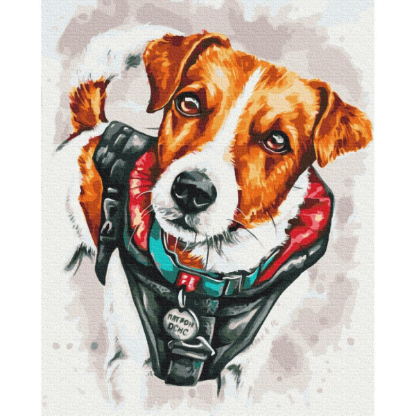 Картина за номерами "Патрон захисник" ©Анна Кулик Brushme BS53221 40х50 см