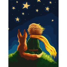 Картина за номерами  "Казкові друзі" ©Elena Schweitzer Ідейка KHO2318 30х40 см