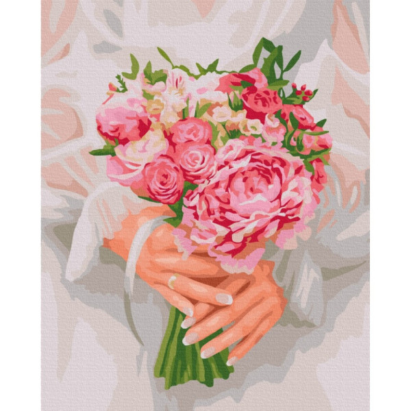 Картина за номерами "Особливий букет" Brushme BS52534 40х50 см