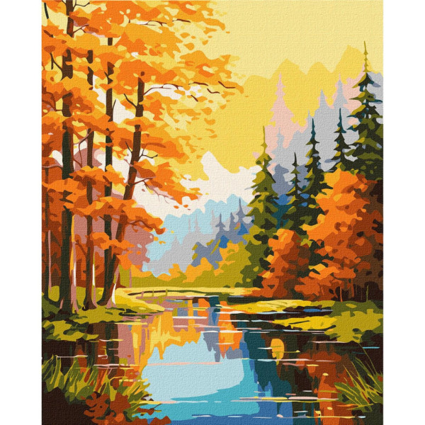 Картина по номерам "Осенняя красота" ©art_selena_ua KHO2893 40х50 см