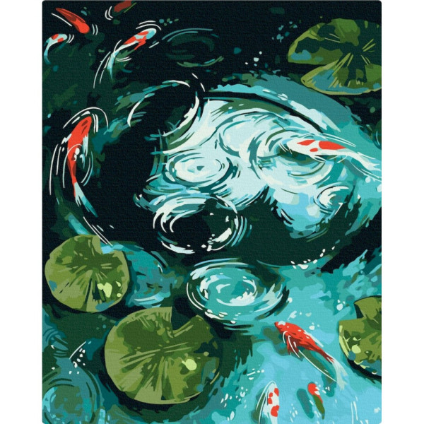 Картина за номерами "Дзен" © Hanna Rolinska BS53579, 40х50см