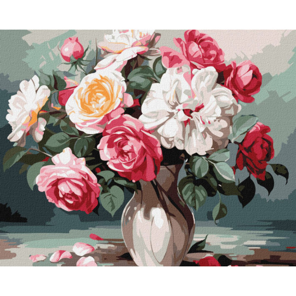 Картина по номерам "Весенняя палитра" KHO3249 40х50 см