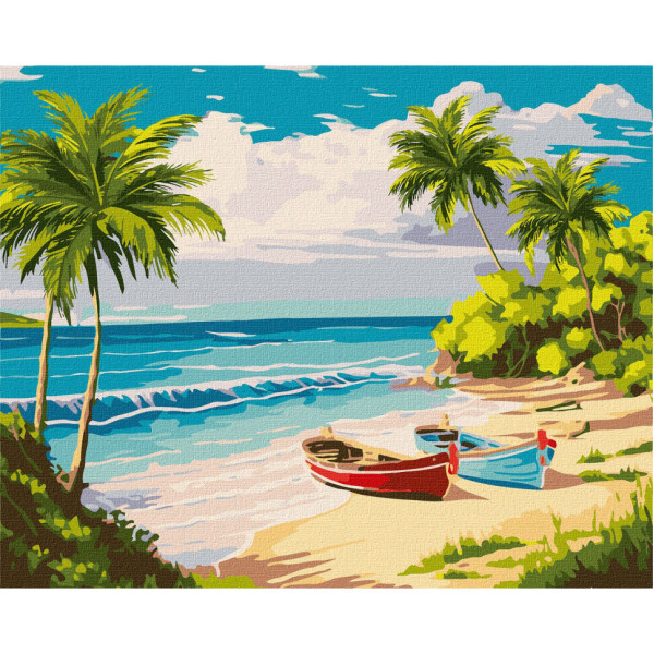 Картина по номерам "Великолепный остров" KHO2785 40х50см