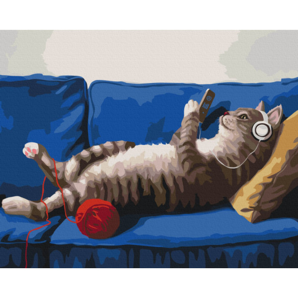 Картина за номерами "Лінива неділя" © Lucia Heffernan Brushme BS53481 40x50 см