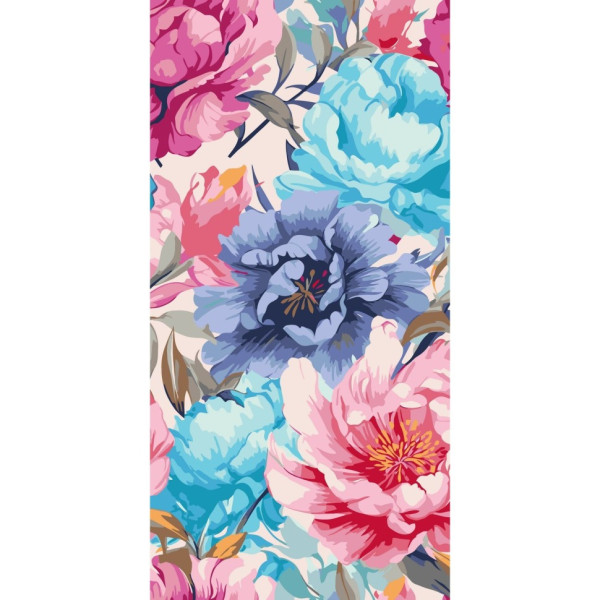 Картина по номерам "Цветная весна" 13069-AC 40x80 см