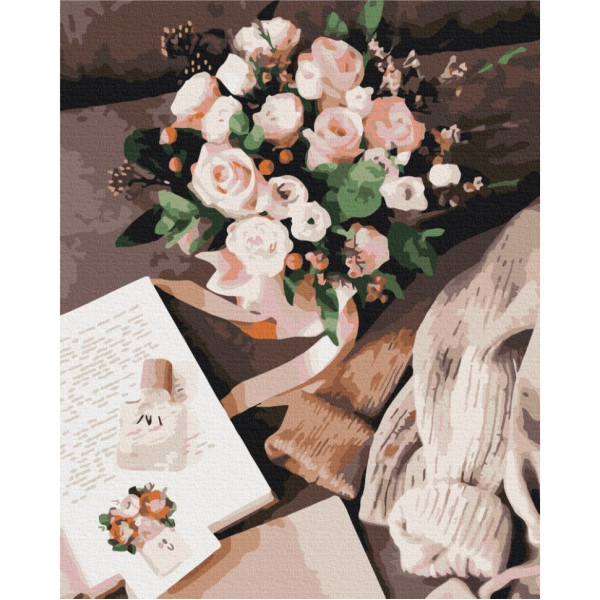 Картина за номерами "Аромат квітів" BS37520, 40x50 см