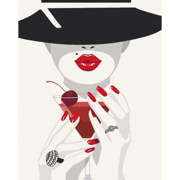 Набор картин по номерам 2 в 1 "Цветочная любовь" 40х50 10214-AC и "Коктейль у Тиффани" 40х50 10292-AC