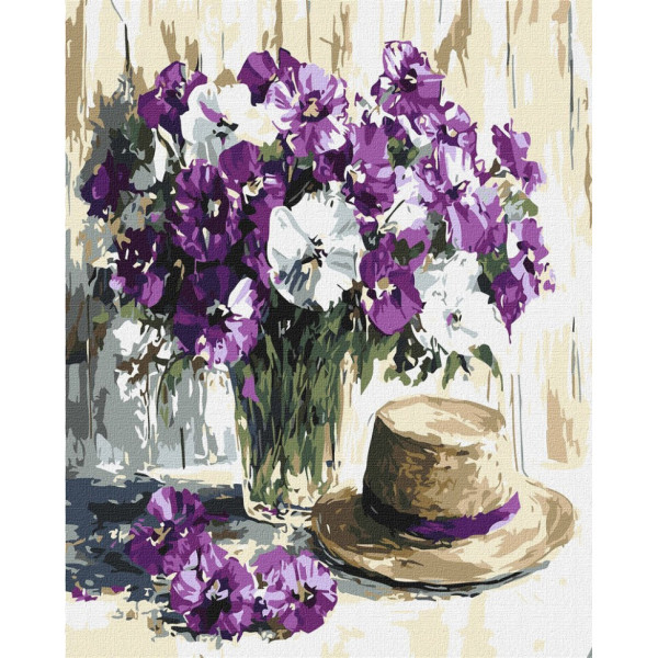 Картина по номерам "Цветочный натюрморт" ©art_selena_ua KHO5735, 40х50 см