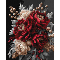 Картина по номерам "Цветочный покой" ©art_selena_ua KHO3343, 40х50 см